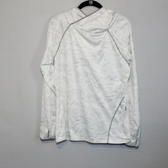 Patagonia Sunshade Hoody Birch White Hooded Pullover Women's Size Large H11896 - Picture 2 of 12